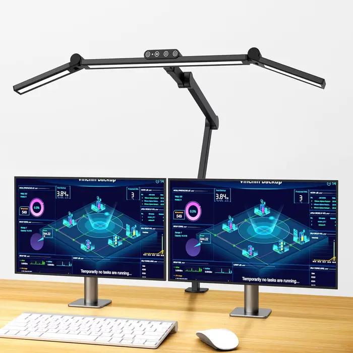 Lampe de bureau LED avec pince