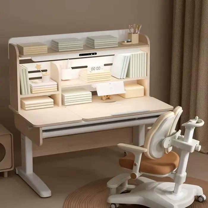 Bureau d'écriture moderne de luxe en bois massif