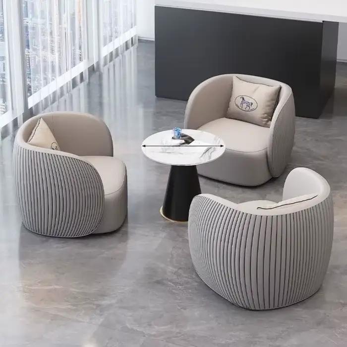 Accoudoirs chaises de bureau coussin moderne nordique Support arrière