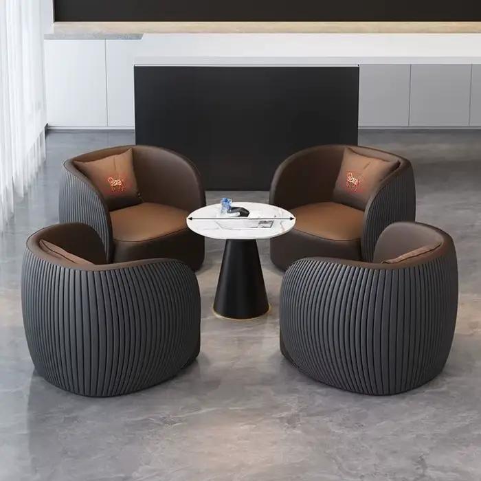 Accoudoirs chaises de bureau coussin moderne nordique Support arrière