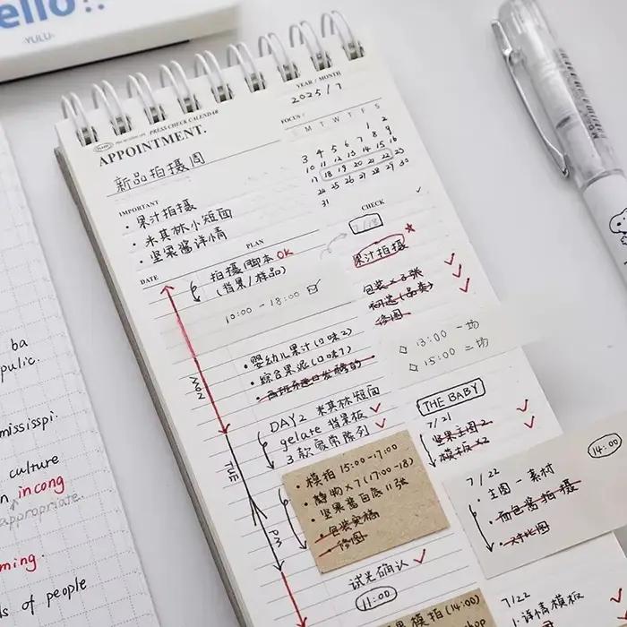 Planificateur de calendrier de bureau vertical