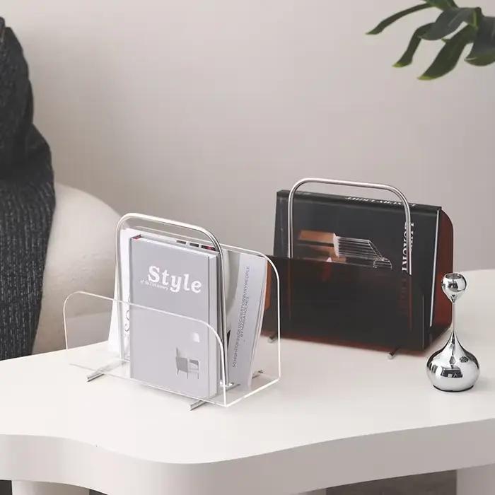 Porte-livre de bureau en acrylique T1