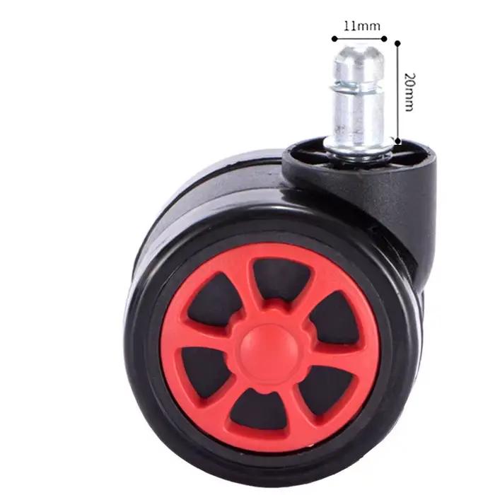 Roues de chaise de bureau pivotantes et relevables