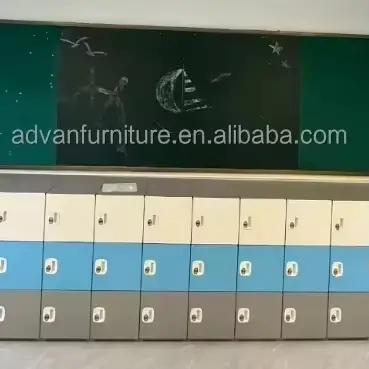 Casier de bureau à 12 portes en plastique ABS