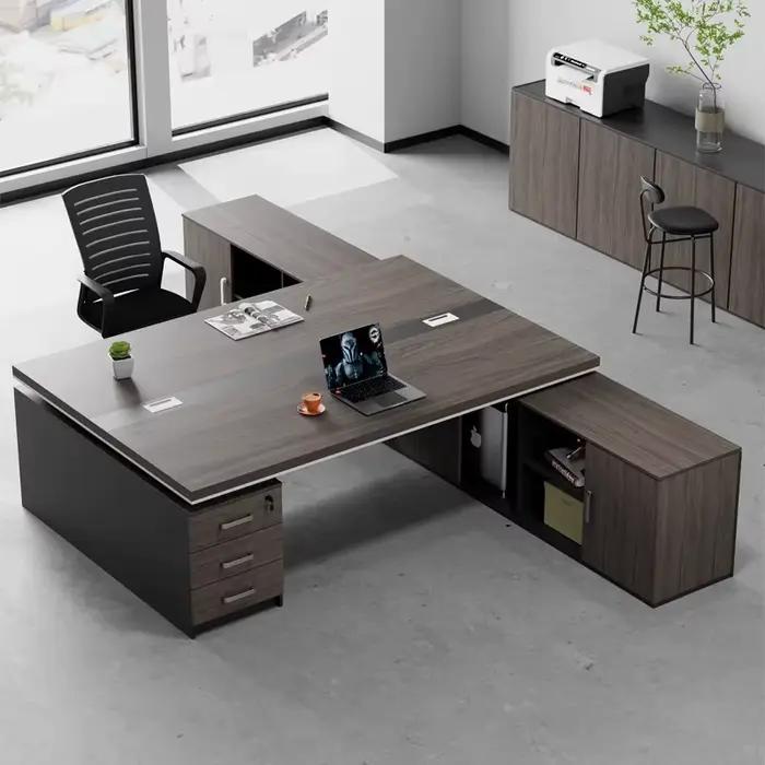 Bureau de bureau universel en bois esthétique Vintage grande taille bureau intérieur mode Escritorio Oficina salon Suite meubles