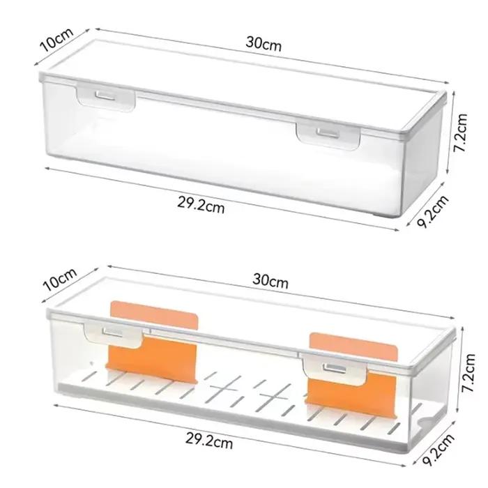 Boîte de rangement de cartes avec couvercle