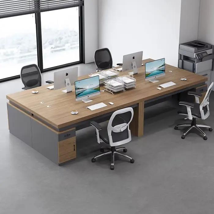 Bureau de mode de grande taille en bois élégant pour bureau professionnel et décoration d'espace de travail occcasions spéciales