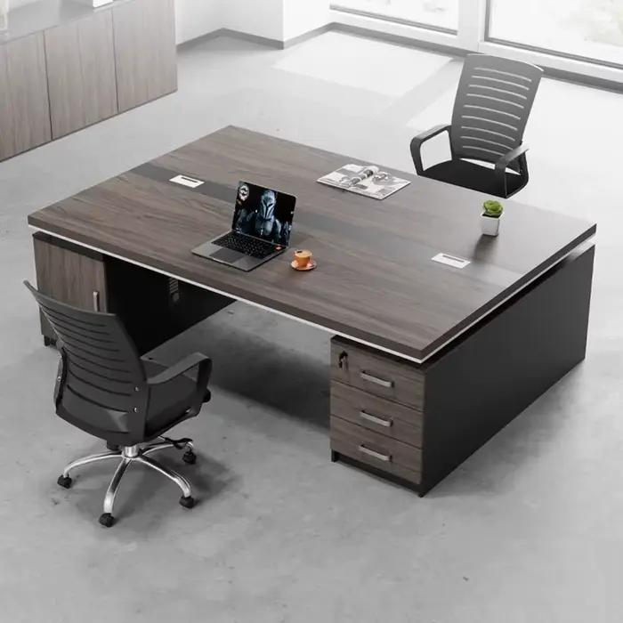 Bureau de bureau universel en bois esthétique Vintage grande taille bureau intérieur mode Escritorio Oficina salon Suite meubles