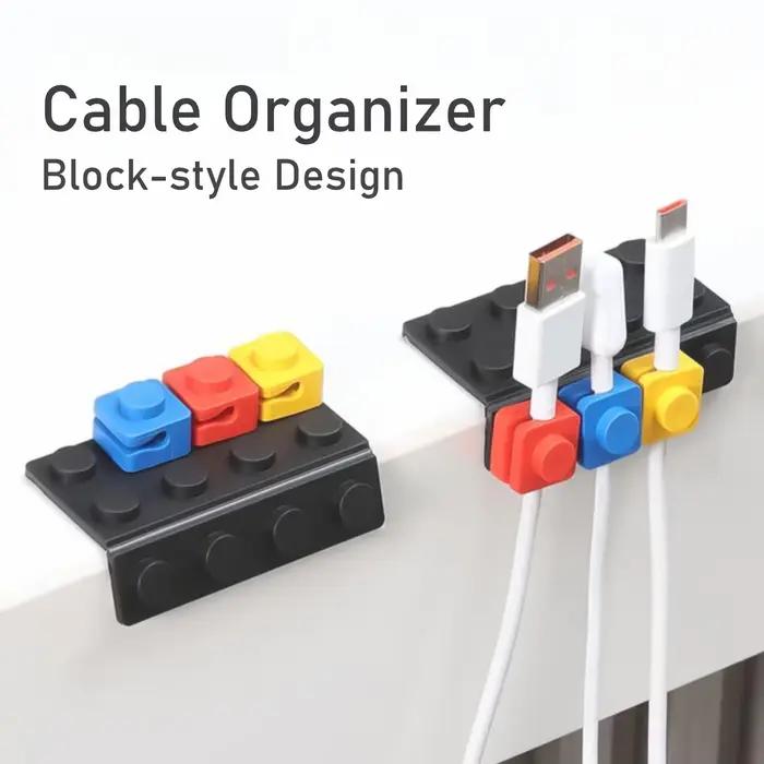 2 ensembles d'organisateurs de câbles modulaires