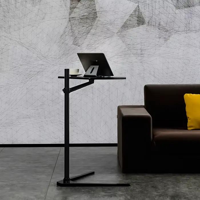 Support de sol réglable en hauteur pour bureau et loisirs organisateur pour ordinateur portable UP-8T table d'appoint de canapé mobile support polyvalent pour étudiants et professionnels occasions spéciales