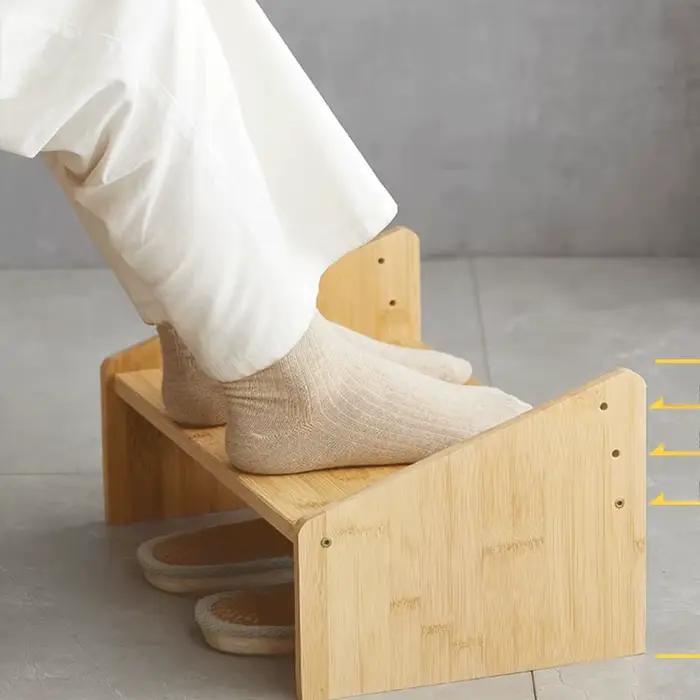 Repose-pieds de bureau ergonomique réglable