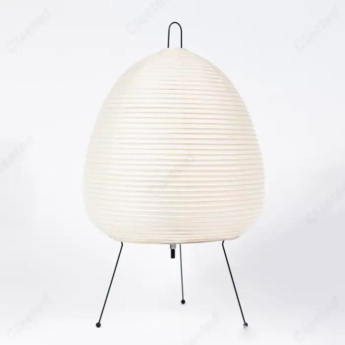 Design japonais Akari Noguchi Yong lampe de Table papier de riz