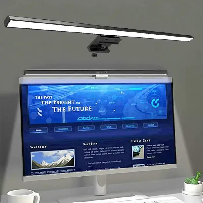 LED lampe de bureau moniteur barre lumineuse PC ordinateur écran réglable lumière 33 cm 50 cm