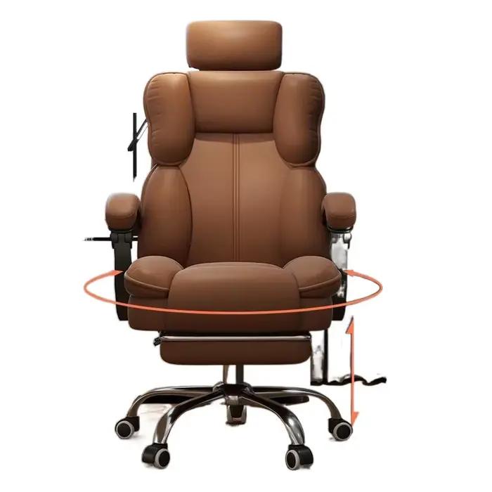 Chaise de bureau réglable en hauteur rembourrée avec cadre en plastique pour confort et style unique pour femme et homme occasions spéciales chambre salon travail