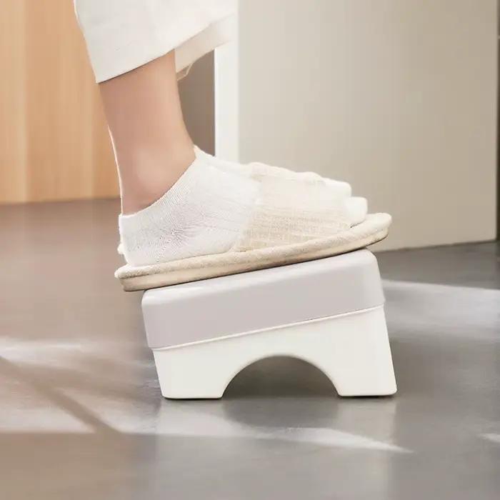 Repose-pieds ergonomique stable pour sous le bureau