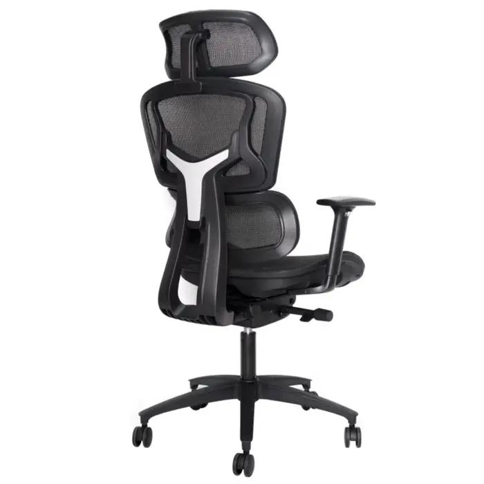 Chaise de bureau ergonomique rotative réglable