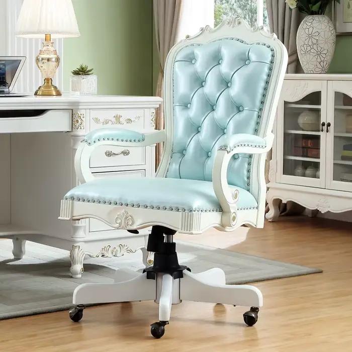 Support arrière chaise De bureau Design en cuir