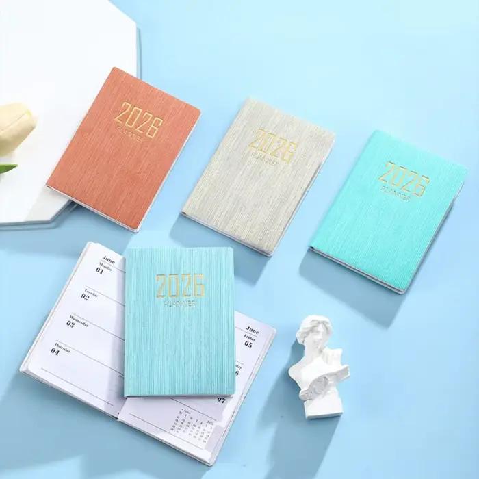 Agenda Portable A7 2026 de poche avec calendrier