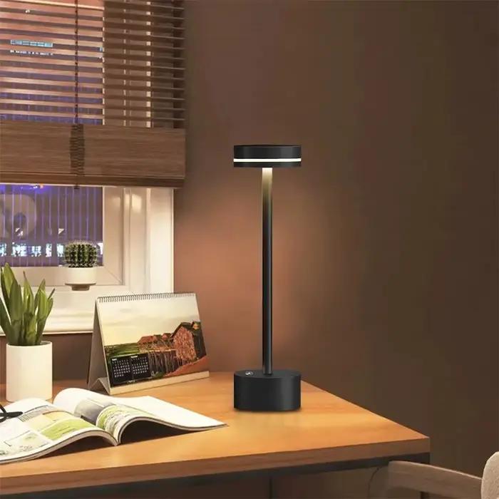 LED lampe de Table d'ambiance 3 couleurs gradation continue tactile petite veilleuse
