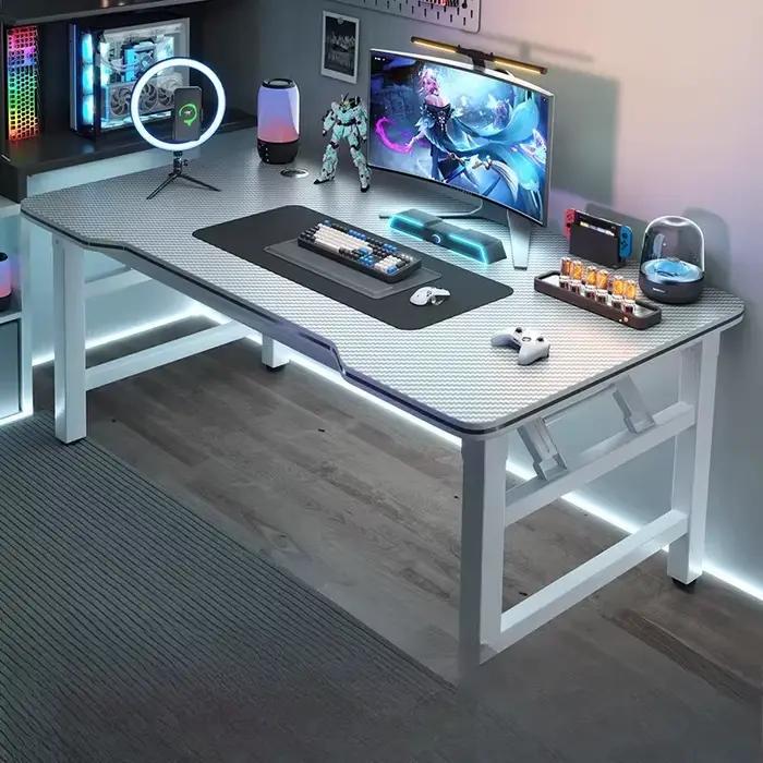 Bureau d'ordinateur pliant moderne lumière design debout