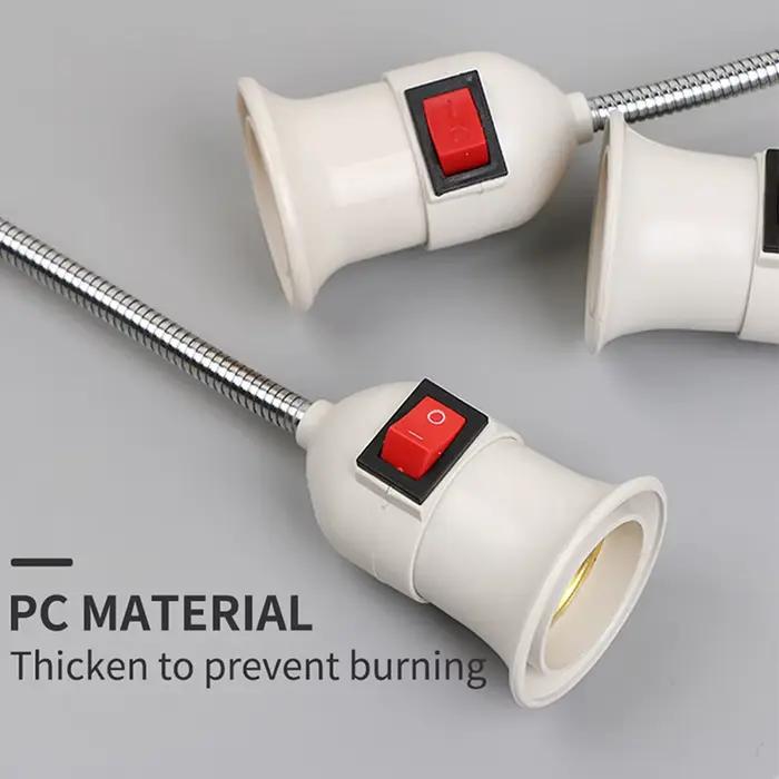 Tête de lampe rotative à prise directe
