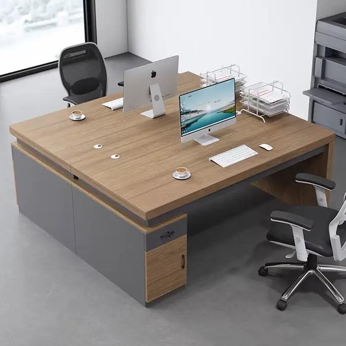 Bureau de mode de grande taille en bois élégant pour bureau professionnel et décoration d'espace de travail occcasions spéciales