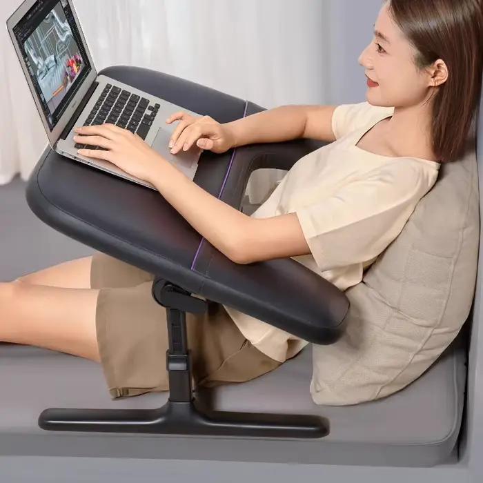 Bureau de lit pliant réglable en hauteur