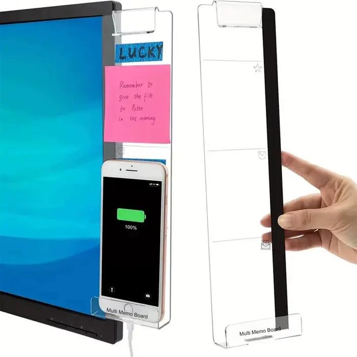 Accessoires de bureau, panneau de notes pour moniteur d'ordinateur