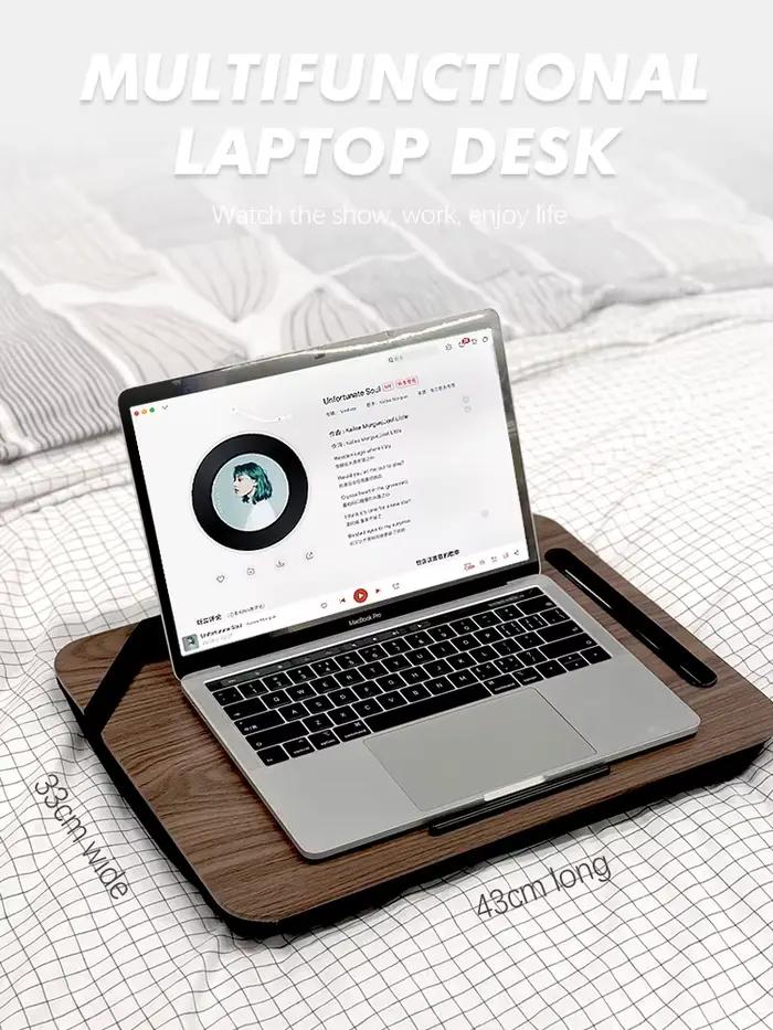 Bureau d'ordinateur portable portable pour paresseux