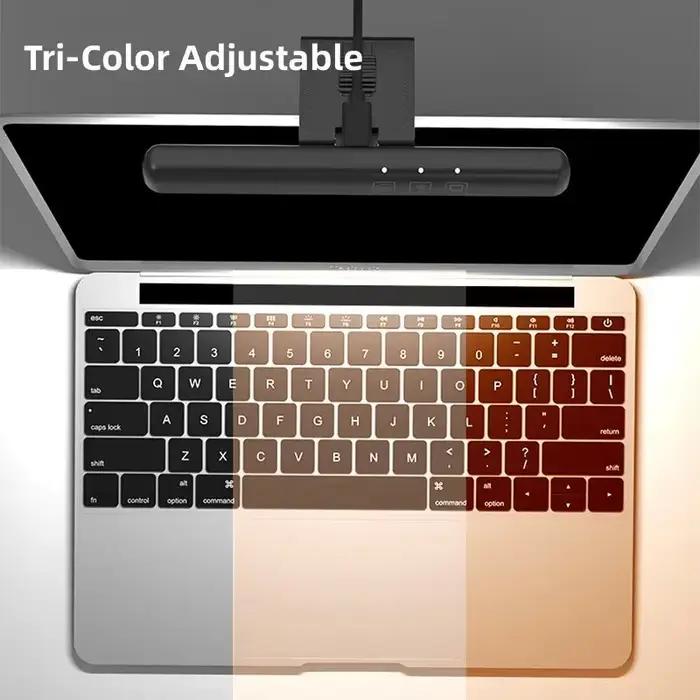 Écran LED lampe de bureau Protection des yeux gradation continue USB veilleuses ordinateur