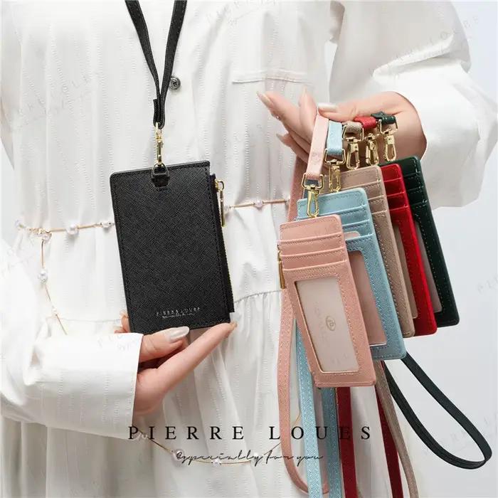 Accessoires de bureau, porte-cartes en cuir PU