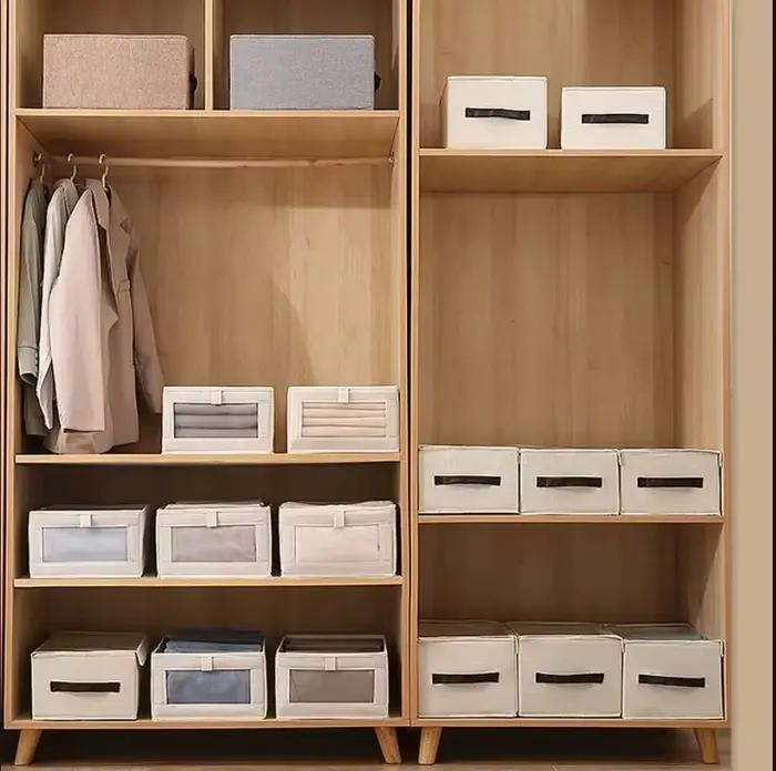 Boîtes de rangement pour pantalons