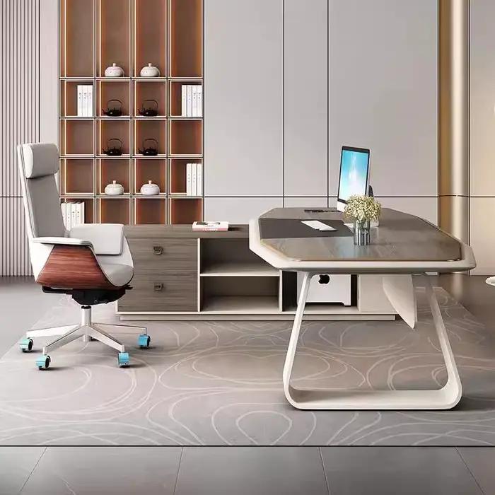 Bureau debout moderne en bois pour bureau et maison luxe créatif occasionnels professionnel