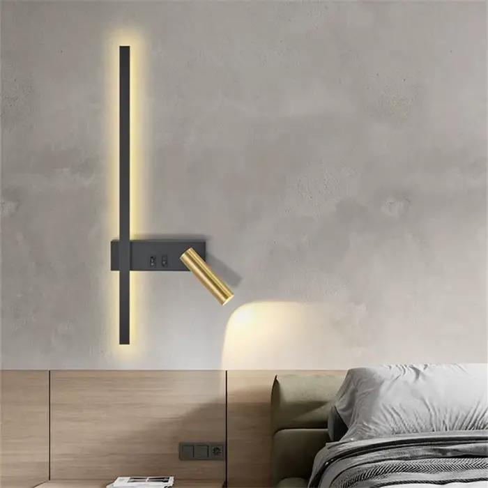 Applique nordique moderne créative led simple salon canapé fond mur lampe décorative