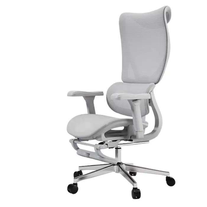 Chaise De soutien arrière Design accoudoir poignée blanc