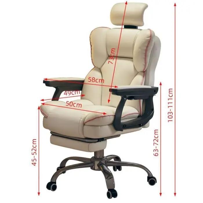 Chaise de bureau moderne fauteuil de direction élégante pour bureau professionnel et joueurs occasions spéciales