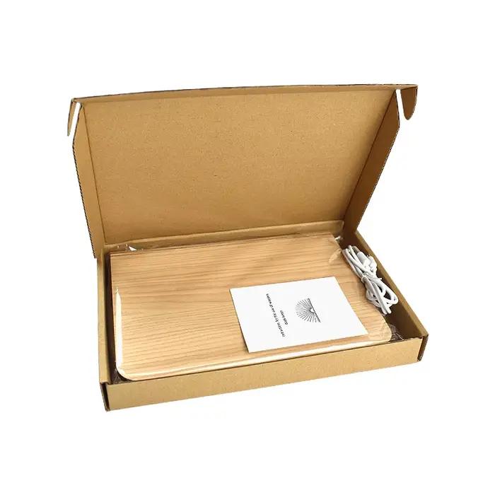 Nouvelle lampe de livre pliante LED Rechargeable 3 couleurs veilleuse cadeau d'anniversaire