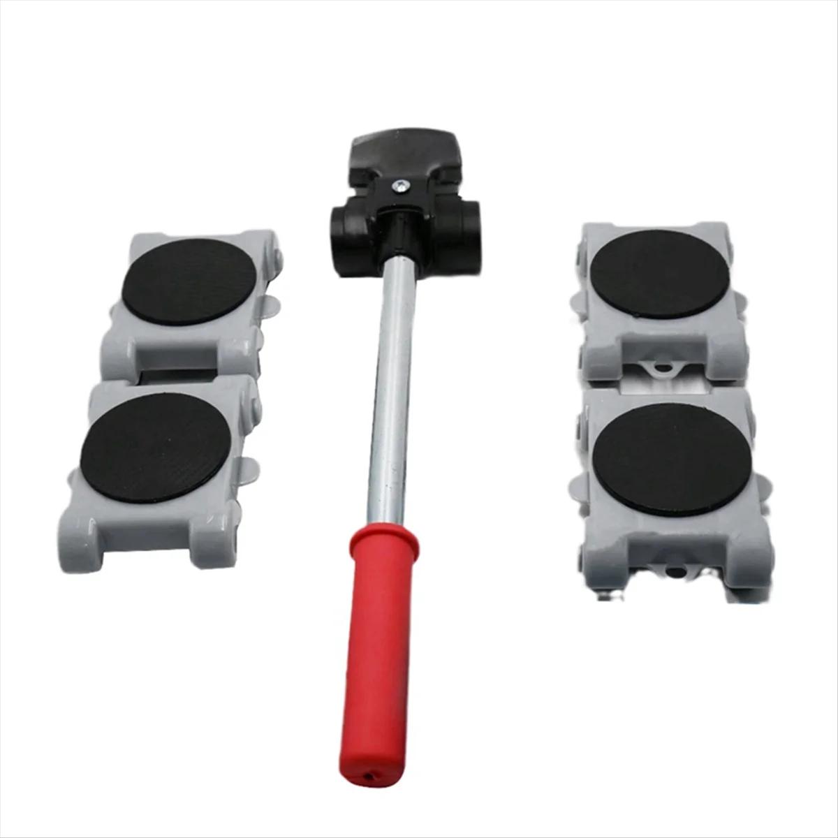 RapDuty-Ensemble d'outils de déplacement de meubles, barre de rouleau de roue, élévateur de meubles,