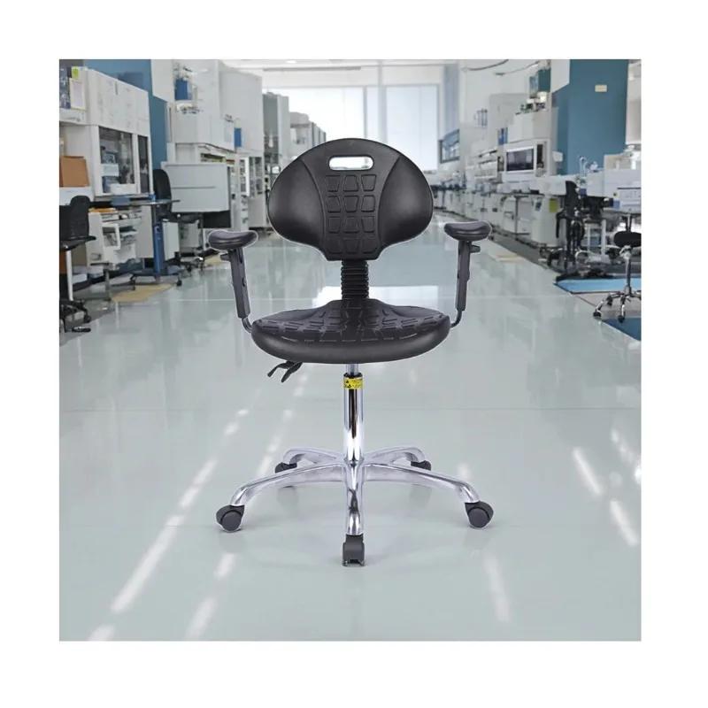 Chaise rotative antistatique ESD, coussin de laboratoire pour comptoir, école de dessin, chaise régl