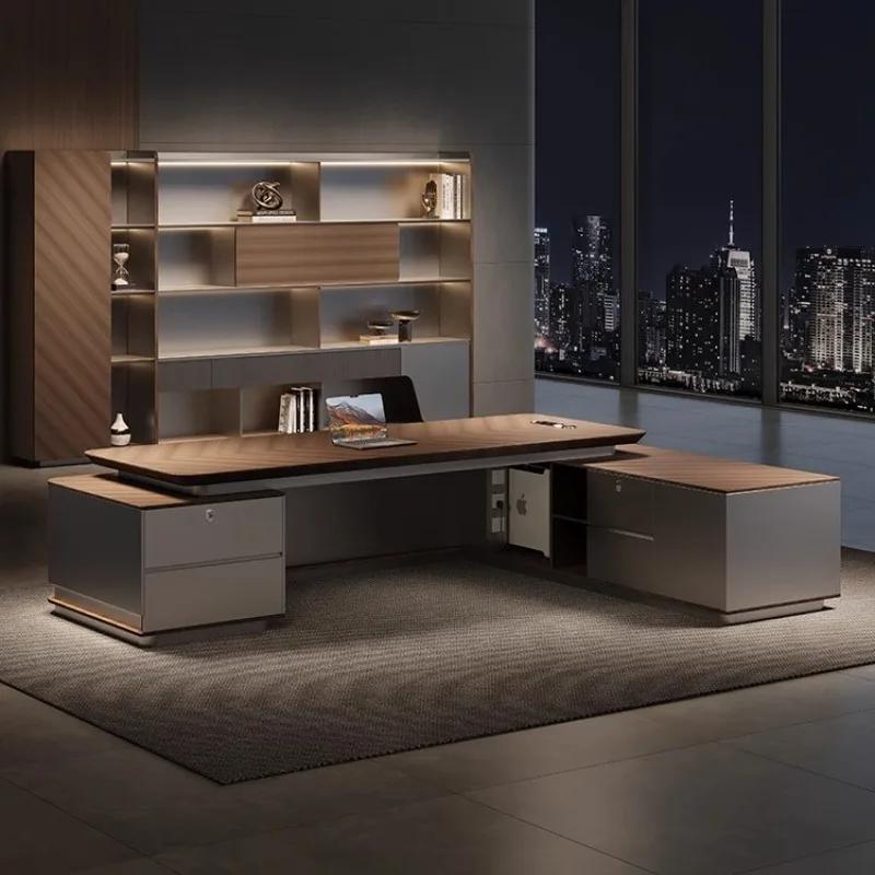 Bureau de mouvement moderne Table étroite mise à niveau