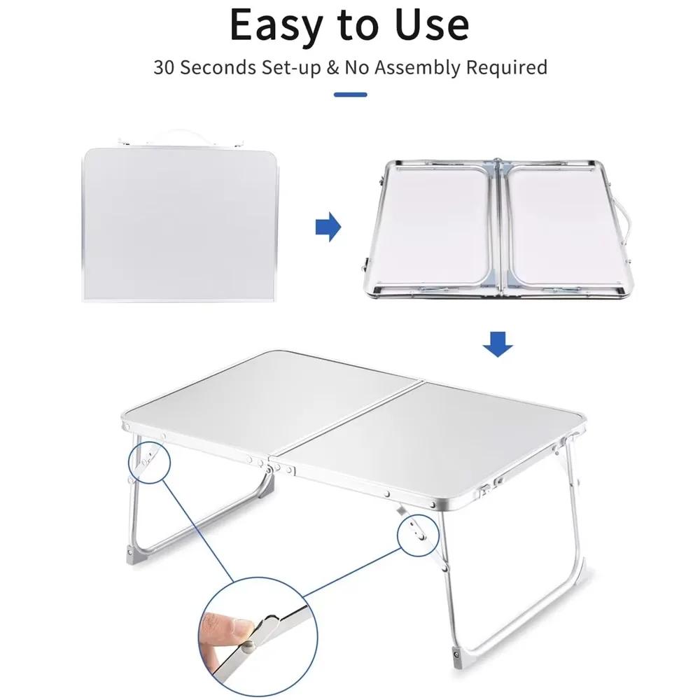 Bureau d'ordinateur portable pliable